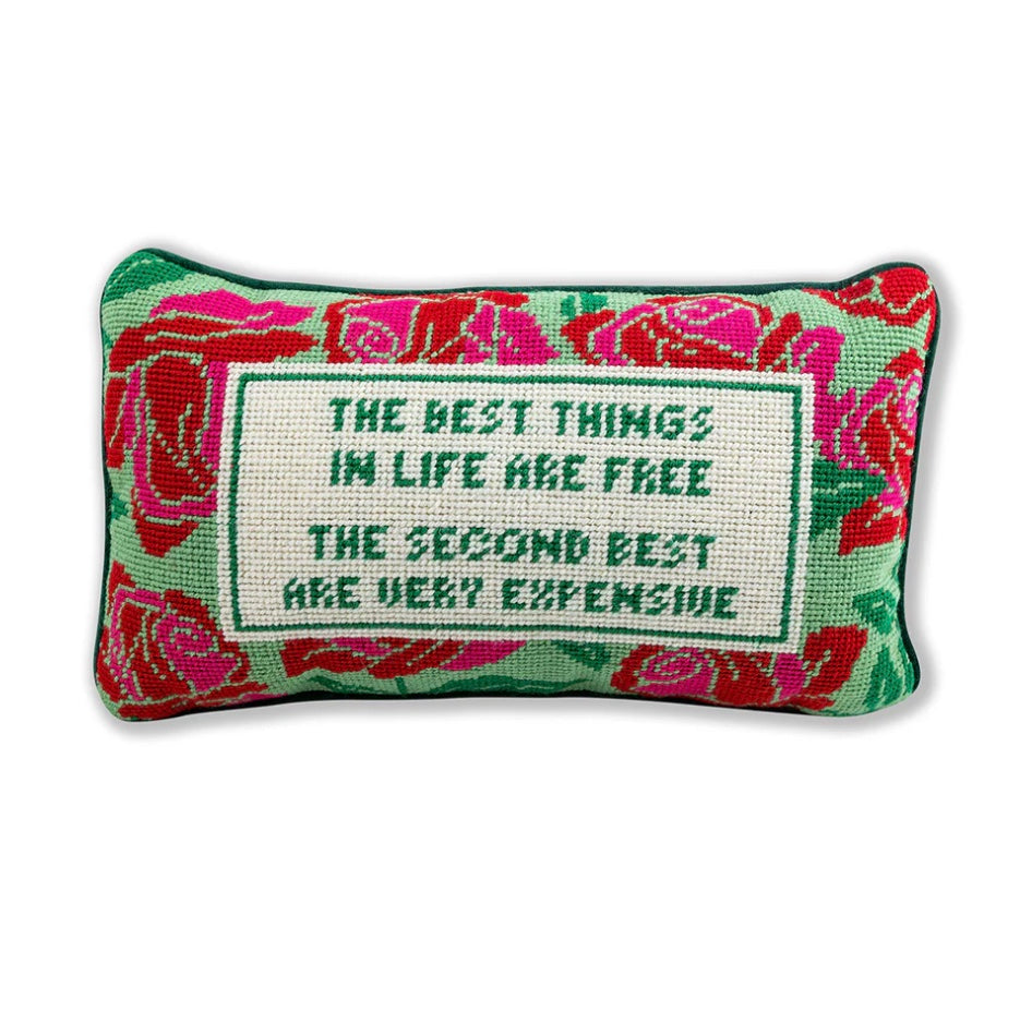 Expensive Needlepoint Pillow