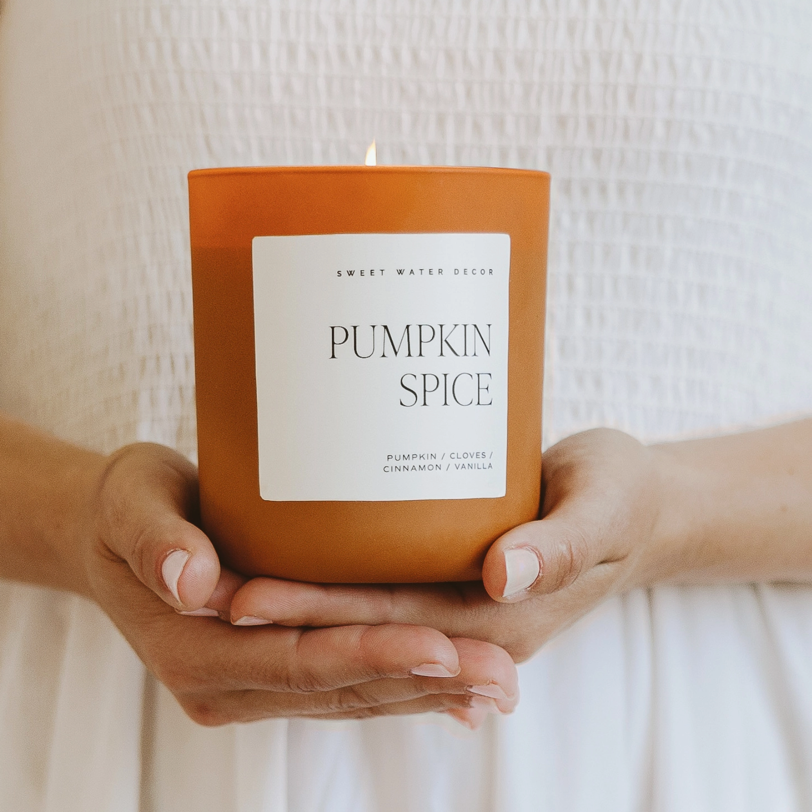 Pumpkin Spice 15 oz Soy Candle, Matte Jar