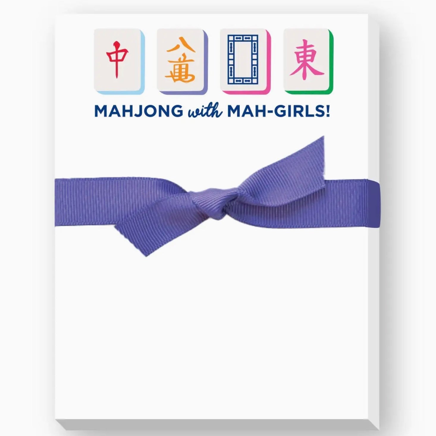 Mahjong with Mah-Girls Mini Notepad