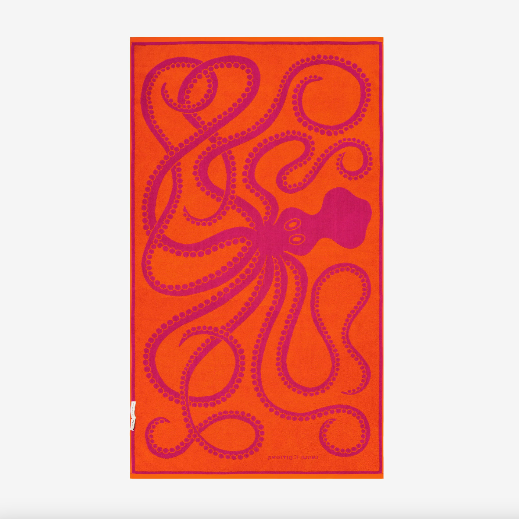 Beach Towel/Drap De Plage 100 Octopus - Fuchsia