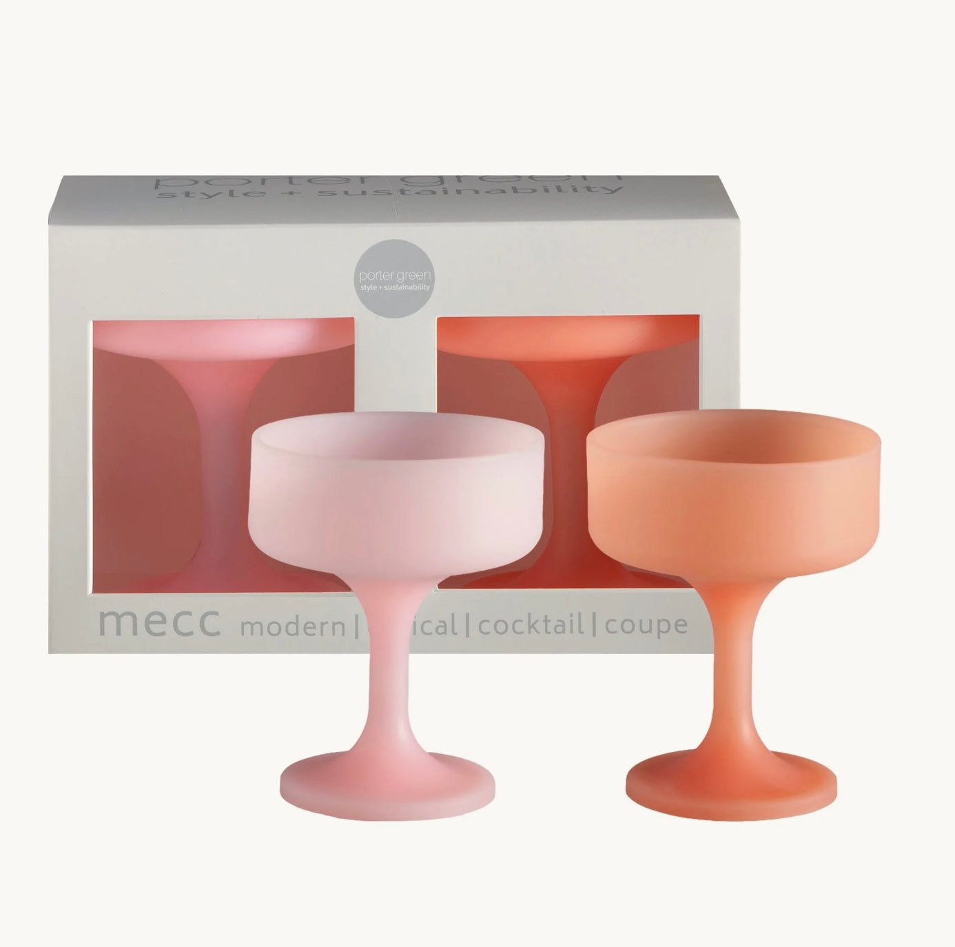 Mecc / Silicone Unbreakable Cocktail Coupes