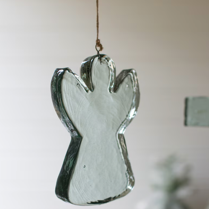 Glass Angel Suncatcher