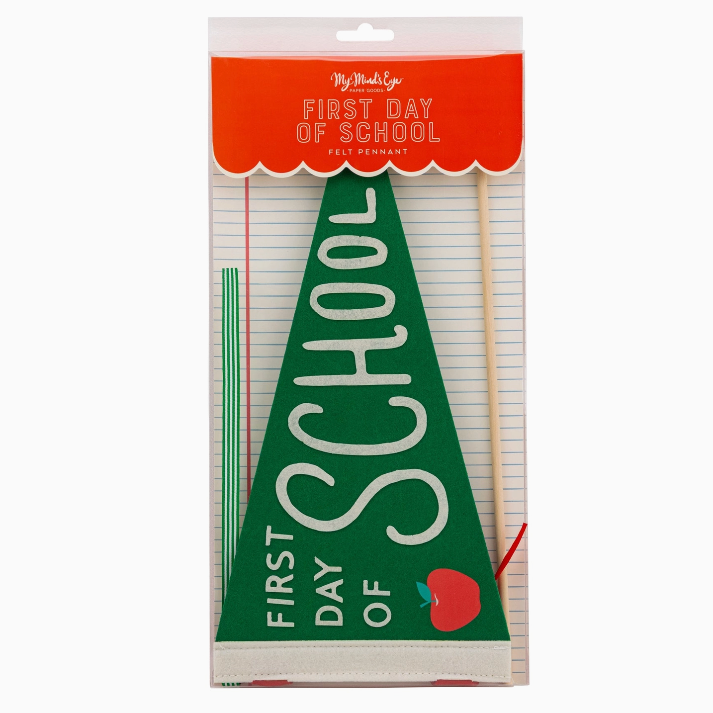 First Day Felt Pennant