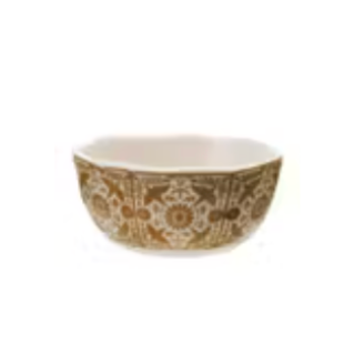 Stoneware Bowl w Pattern