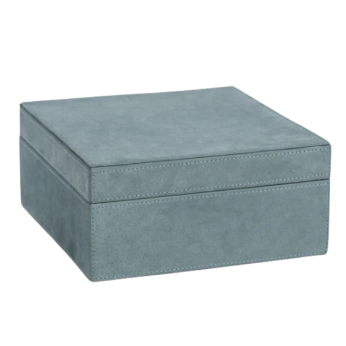 Suede Lux Box Côte d'Azur blue- square